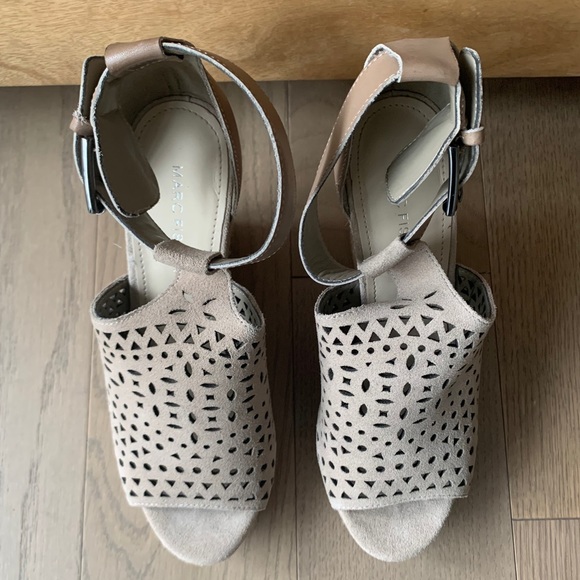 Beige Rope Wedges - Picture 2 of 11